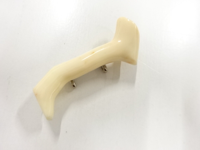 アンティーク　本珊瑚帯留め（約14.05g）